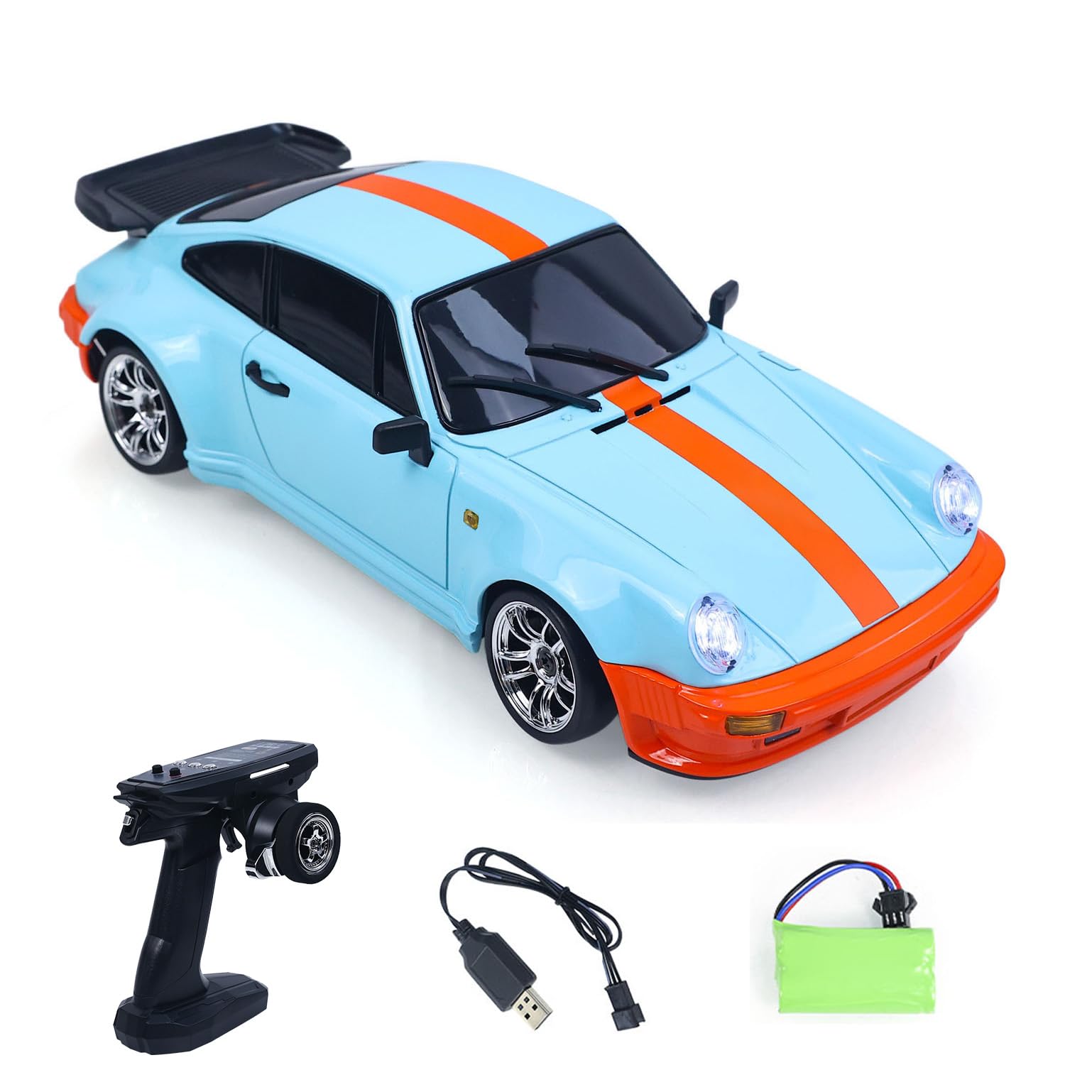 Amazon.com: wheelfun LDRC Ld1898 1:18 2.4G RC Drift Car 10Km/H 4